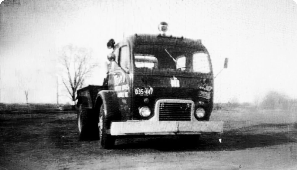 Topel's first tow truck